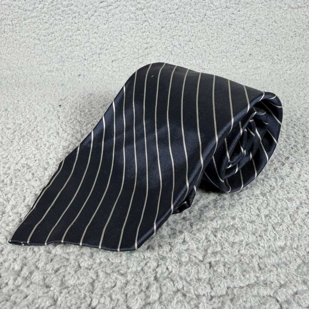 Polo Ralph Lauren Tie Blue Striped Preppy W 4 L 55 Dress Formal Casual